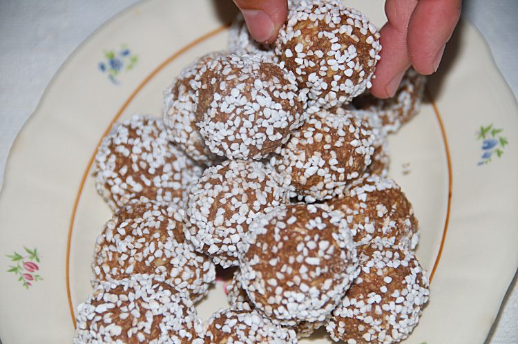 Matildas chokladbollar utan kaffe och med O’boy