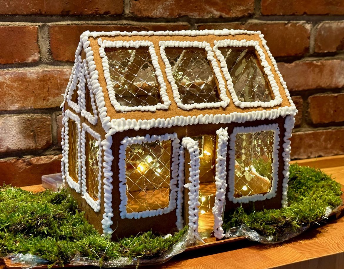 Pepparkakor och pepparkakshus