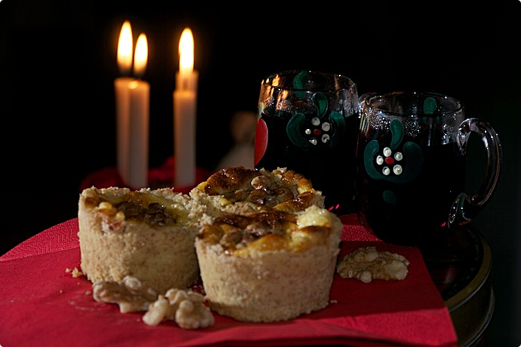 Adventsbakelse med västerbottenost och valnötter