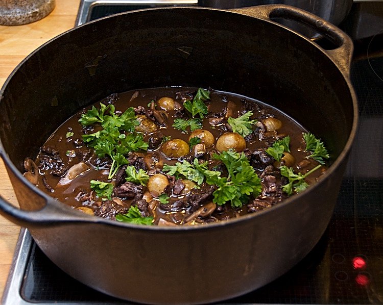 Boeuf Bourguignon – köttgryta från Burgund