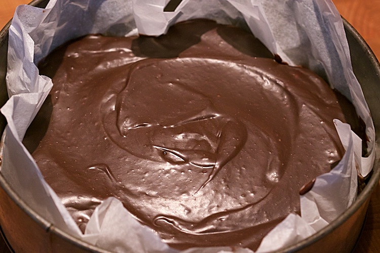 Chokladkaka med tryffelglasyr