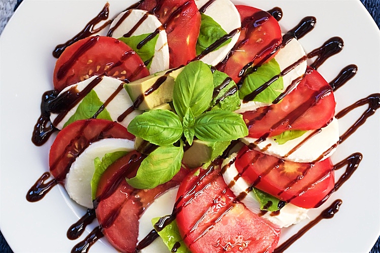 Matildas tomat och mozarellasallad