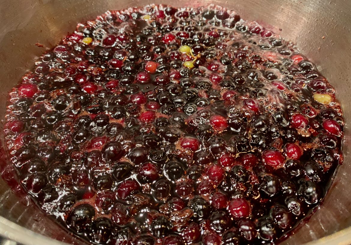 Blåbärssås till vilt